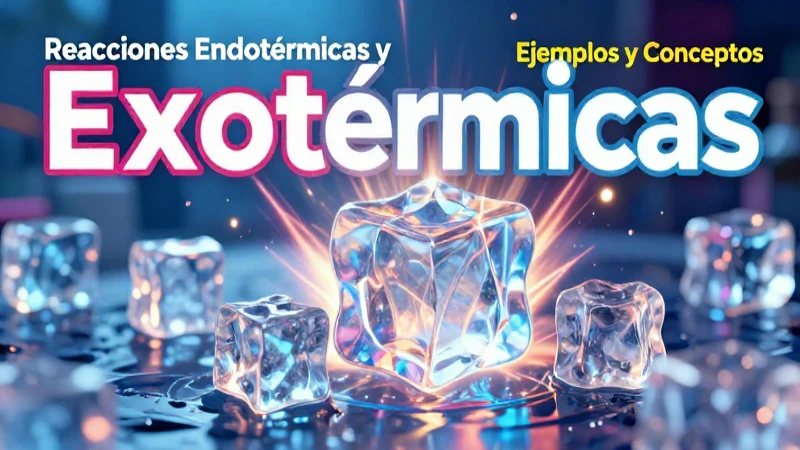 Reacciones Endotérmicas y Exotérmicas: Ejemplos y Conceptos 4 Ejemplos de reacciones endotérmicas y exotérmicas