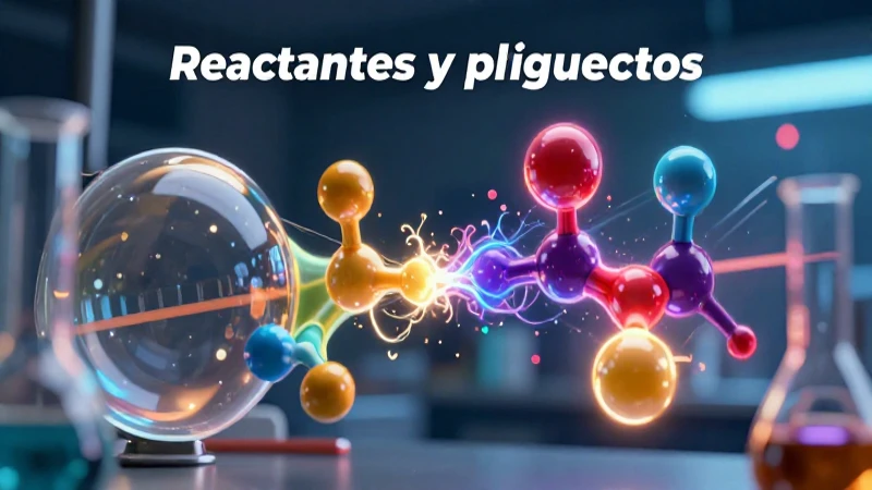 Determinar reactantes y productos químicos