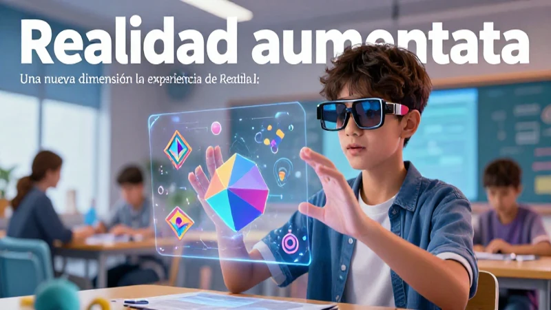 Realidad aumentada transforma el aprendizaje con hologramas
