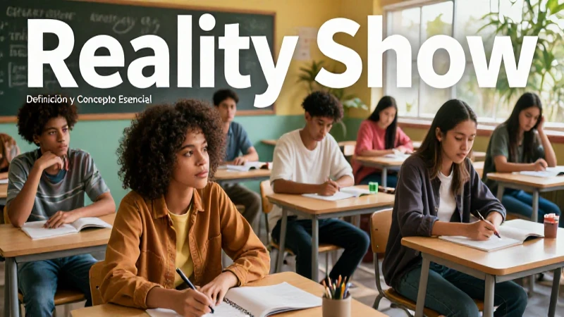 Análisis del impacto social y cultural de reality