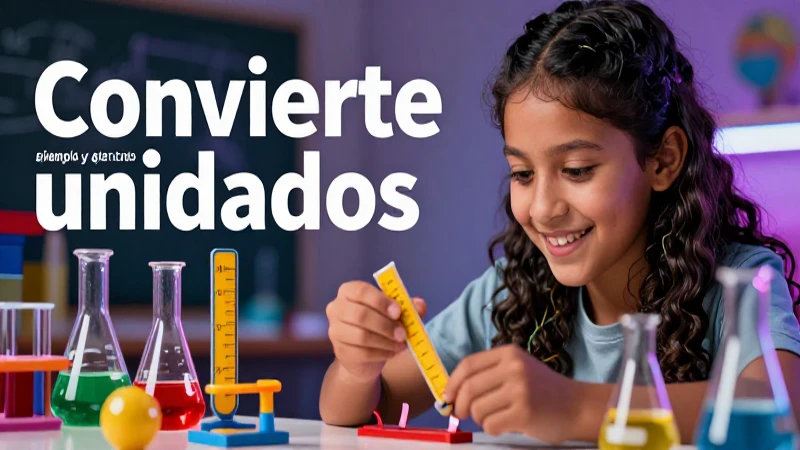 Guía educativa de conversión de unidades