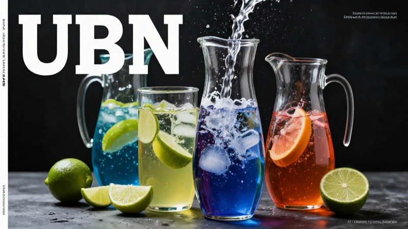 Jarra de cristal vibrante con limones en alta calidad