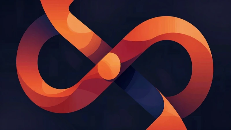 Recíprocos: significado, usos y sinónimos esenciales 4 Conexión abstracta, vibrante y de alto contraste