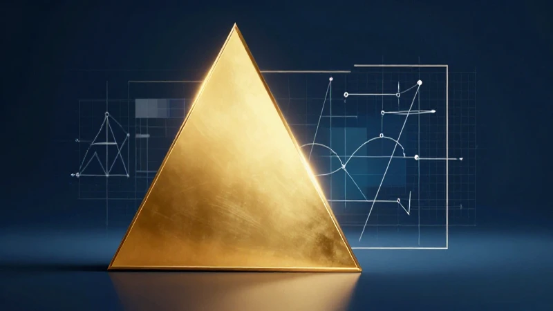 Geometría abstracta con estética académica