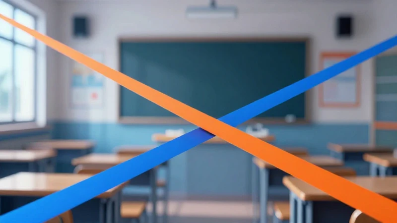 Conoce rectas paralelas y perpendiculares: guía completa y práctica 4 Líneas geométricas azules y naranjas en aula