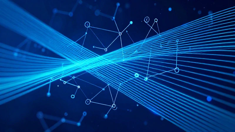 Fondo geométrico abstracto de alta tecnología azul