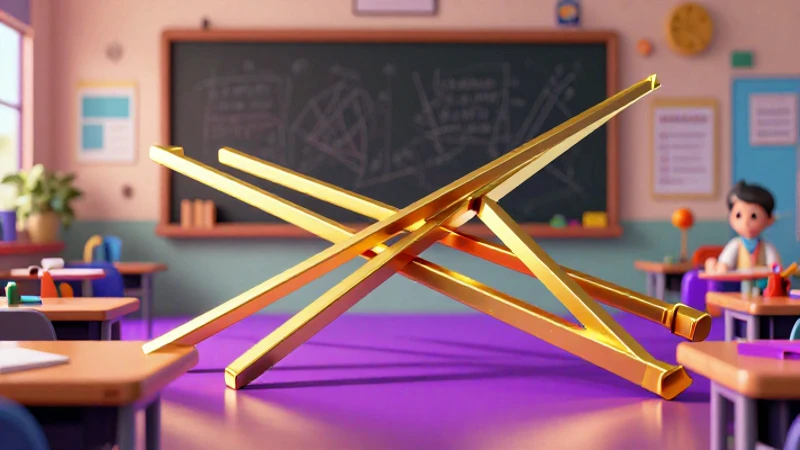 Aprende geometría con líneas y ángulos