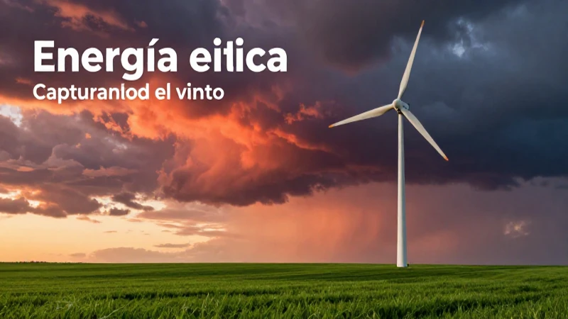 Recurso renovable: 10 ejemplos para un futuro sostenible 4 Energía eólica: capturando el viento para un futuro verde