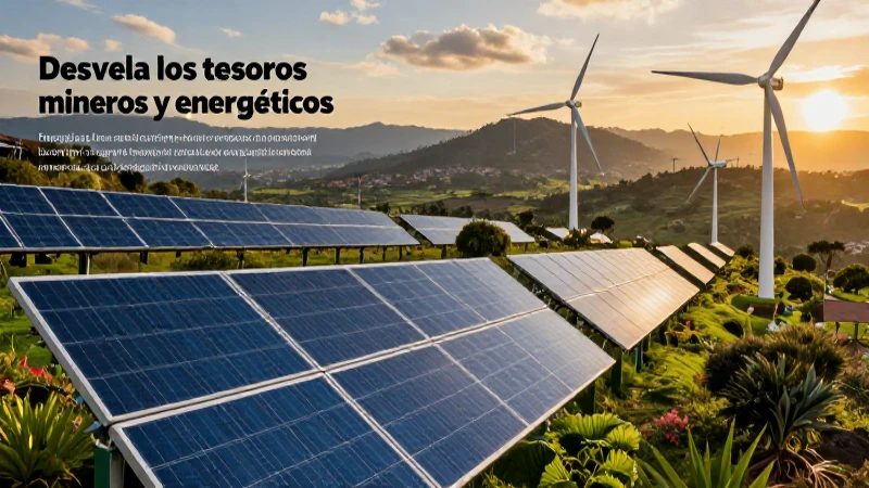 Energía renovable en paisajes mexicanos