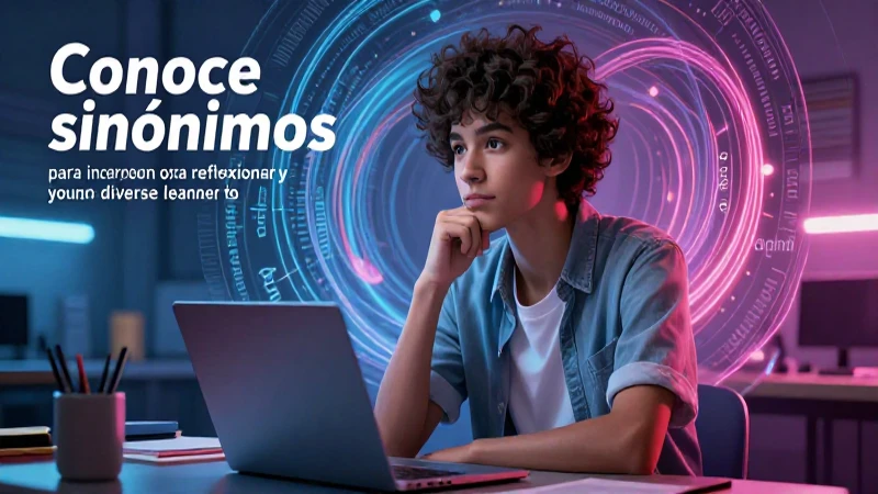 Conoce sinónimos para reflexionar y amplía tu vocabulario 6 Amplía tu vocabulario con sinónimos para pensar