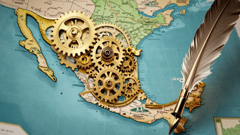 Reformas borbónicas: Transforma tu perspectiva con políticas, economía y cultura 3 México colonial, símbolo de Reformas Borbónicas