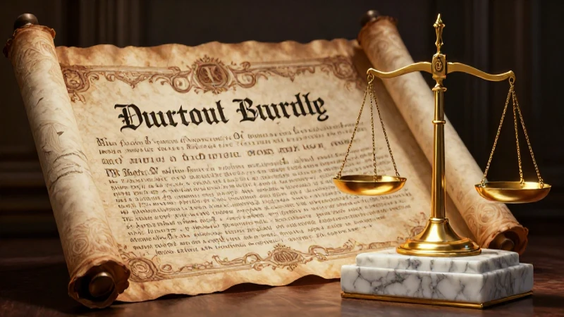 Justicia legal dramática y antigua