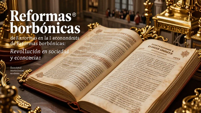 Reformas borbónicas: la revolución económica