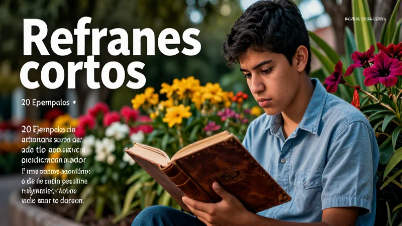 Refranes cortos: 20 Ejemplos para aprender y compartir 5 Usa refranes en tu día con sabiduría
