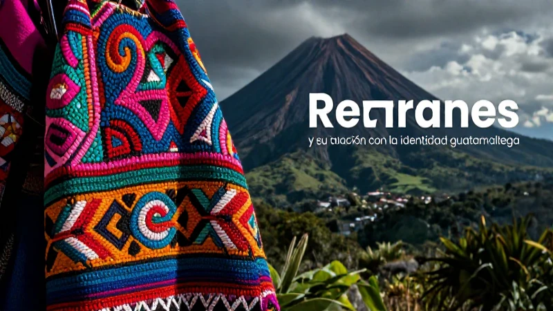Refranes de Guatemala: Sabiduría popular en frases cortas 6 Refranes guatemaltecos: sabiduría e identidad visual