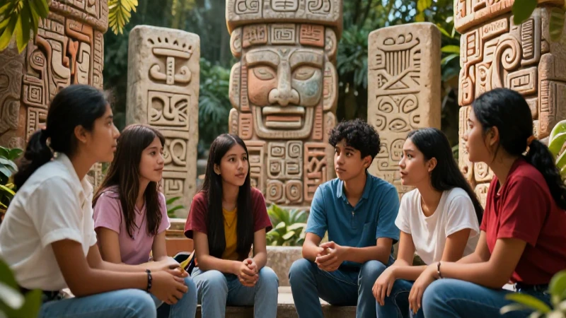 Jóvenes mexicanos debaten sabiduría ancestral