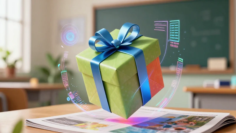 Regalo: Definición, características y conceptos esenciales 7 Regalo digital futurista con estética premium