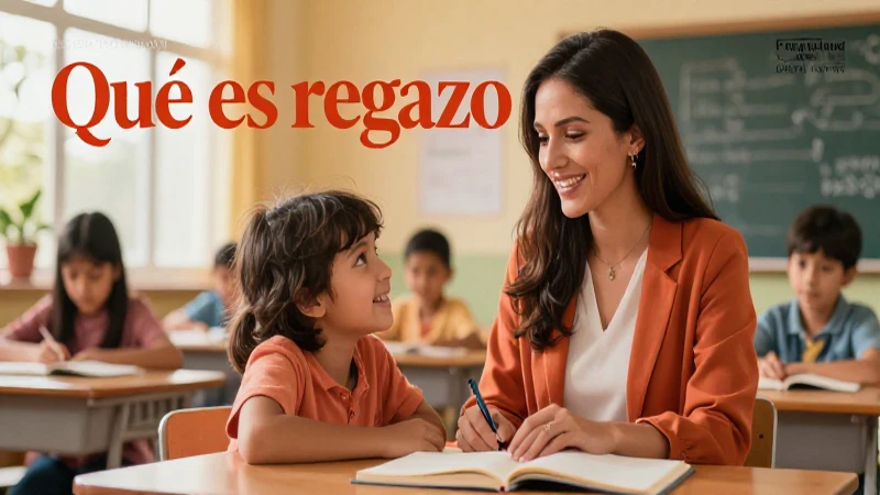 Acogimiento educativo entre maestra y niño