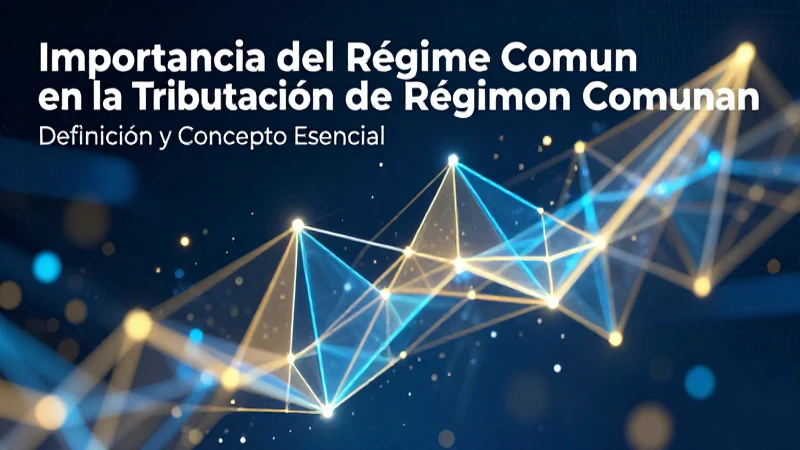 Régimen Común: Definición y Concepto Esencial Explicado 3 Definición e importancia del Régimen Común