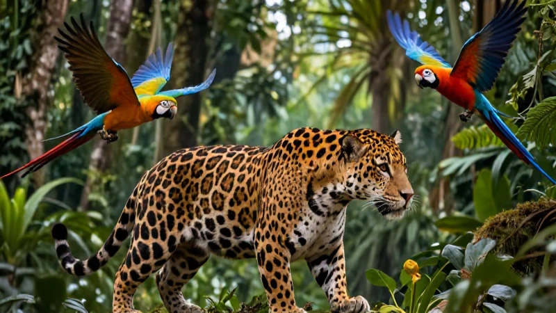 México exhibe una riqueza natural y fauna vibrante