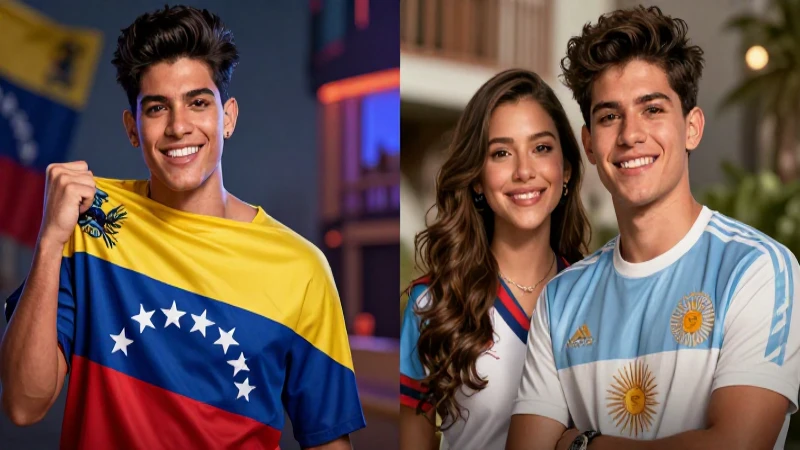 Comparativa cultural entre jóvenes venezolanos y argentinos