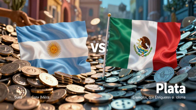 Regionalismos: comparativa visual de jerga latinoamericana