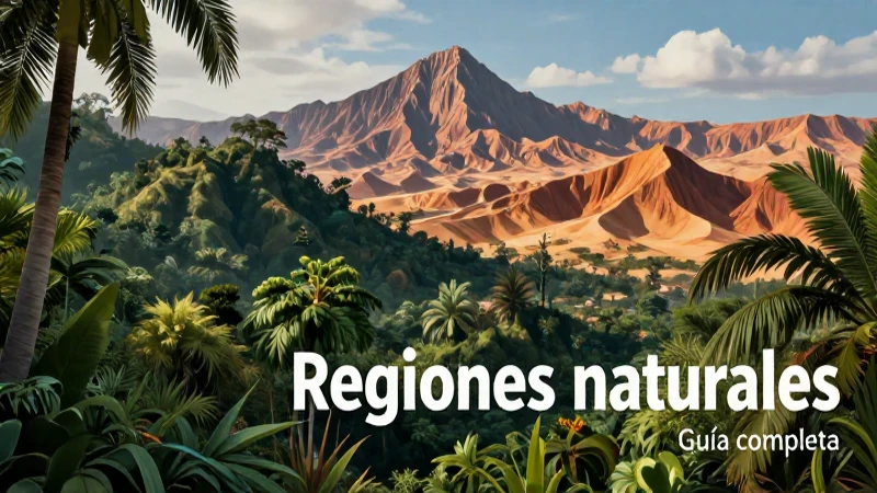 Conoce las características de las regiones naturales - Guía completa 5 Características de las regiones naturales de México