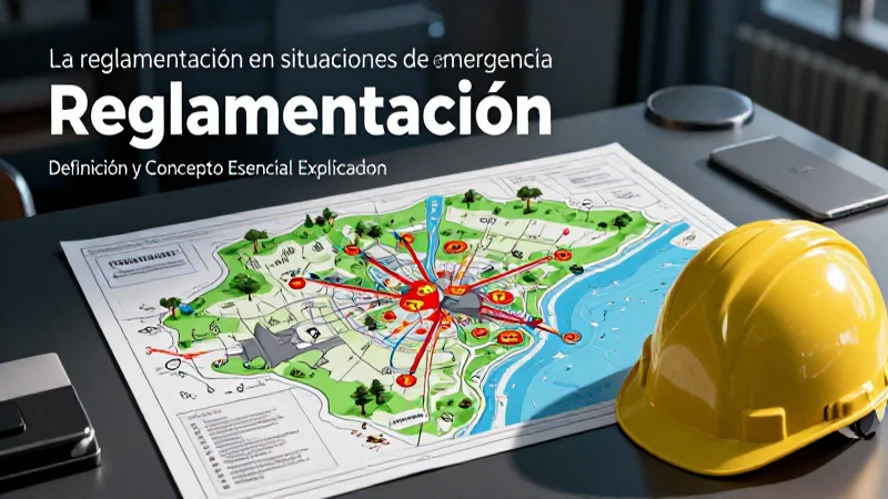 Portada profesional de reglamentación de crisis