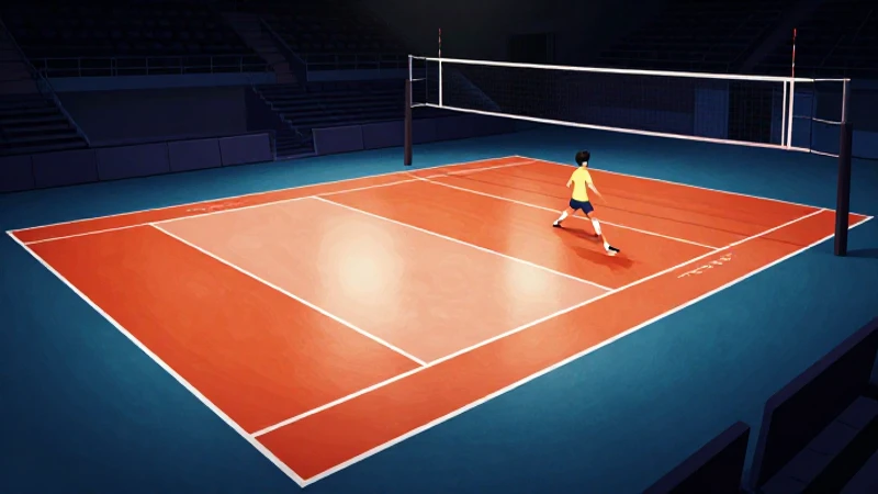 Voleibol profesional: vista vibrante y detallada