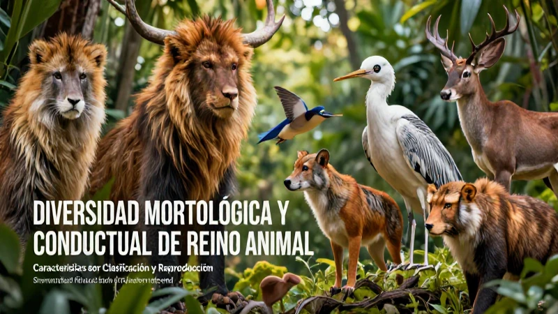 Animal diverso: características, clasificación y reproducción