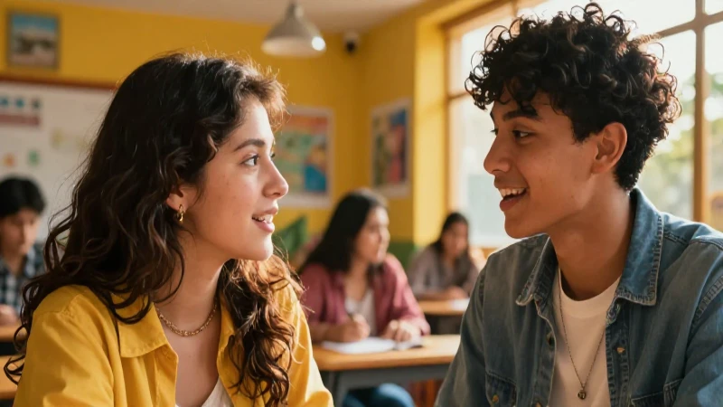 Jóvenes mexicanos ilustran educación con vibrante diálogo