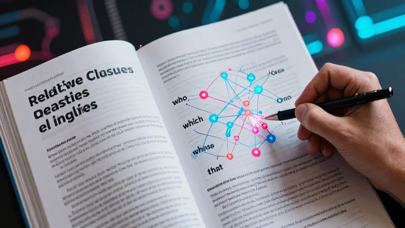 Relative clauses: cuándo usar who, which, whose o that 3 Cómo usar correctamente las cláusulas relativas
