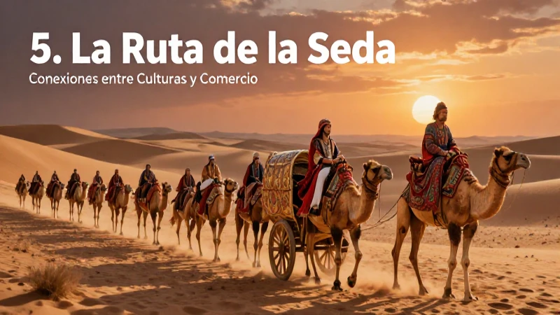 La Ruta de la Seda unía culturas y comercio