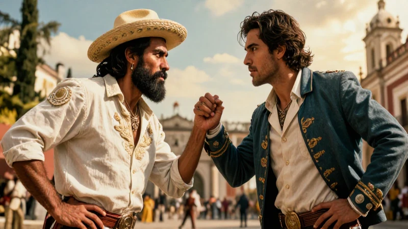 Dramático duelo de héroes mexicanos