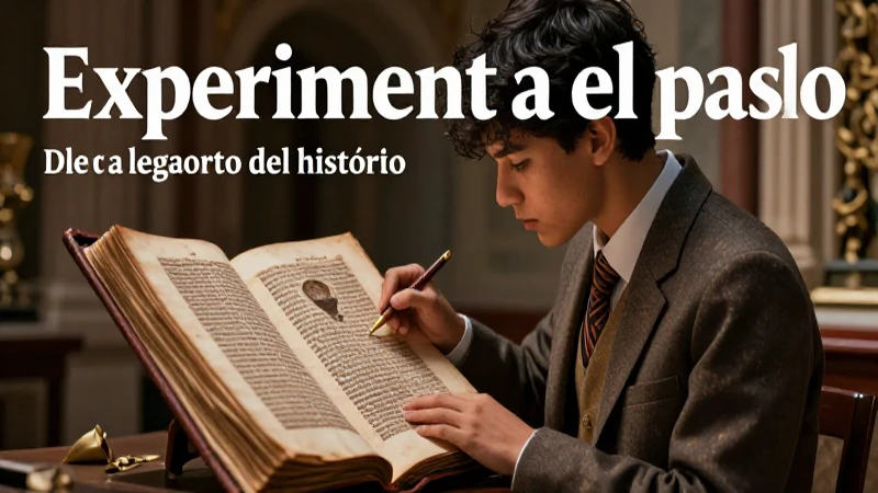 Experimenta el pasado: Conoce la cautivadora historia de este relato histórico 5 Explora el pasado histórico de Experiment con un estudio visual