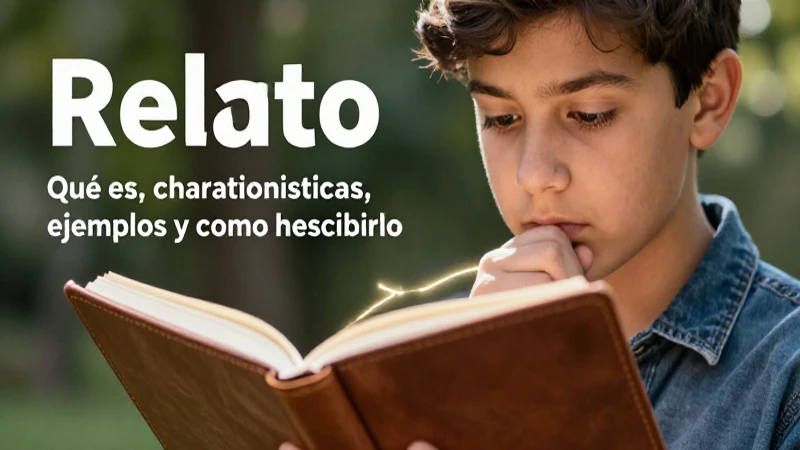 Relato: características, ejemplos y cómo escribirlo