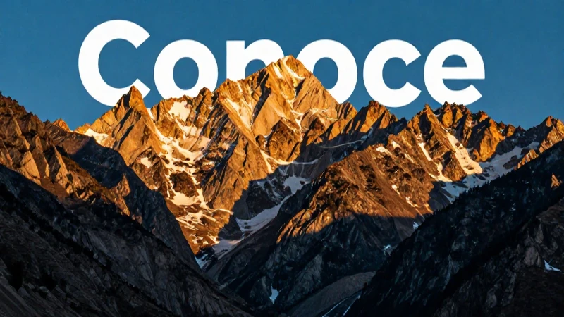 Montañas de Conoce: paisaje mexicano majestuoso y cinematográfico