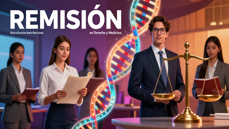 Remisión: Definición en Derecho y Medicina Explicada 5 Remisión: relevancia clave en derecho y medicina