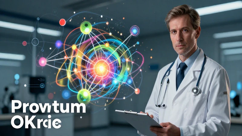 Investigación médica avanzada con diseño futurista y dinámico