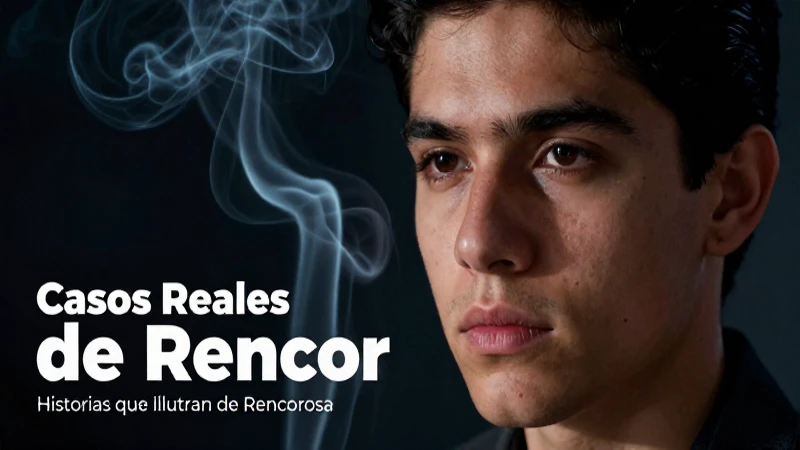 Rencor: definición, ejemplos y casos reales
