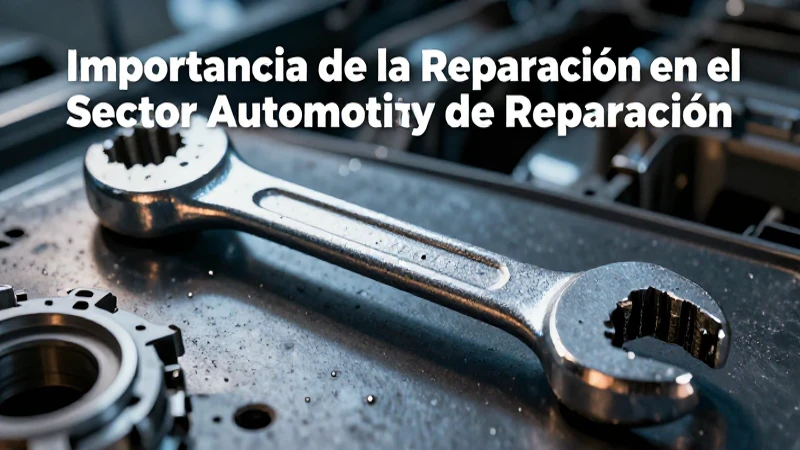 Reparación: Definición, concepto y su importancia actual 4 Importancia de la reparación automotriz