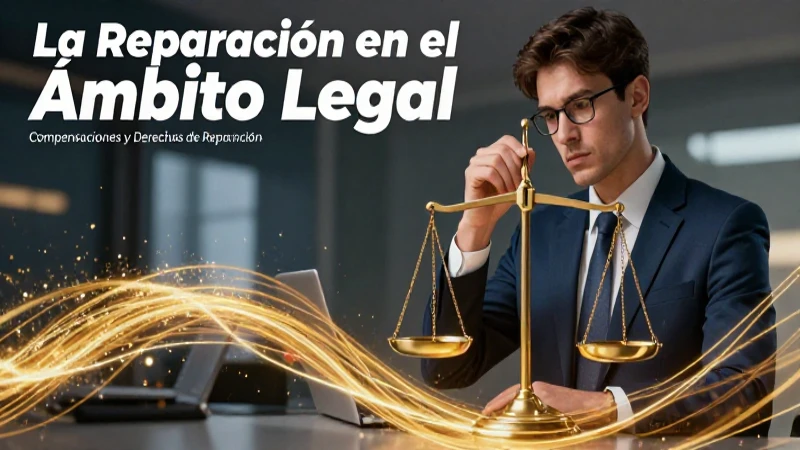Reparación: Definición, concepto y su importancia actual 5 Compensación, derechos y justicia legal