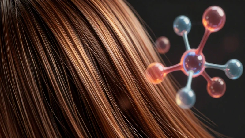 Repolarización del cabello: proceso ilustrado de alta calidad