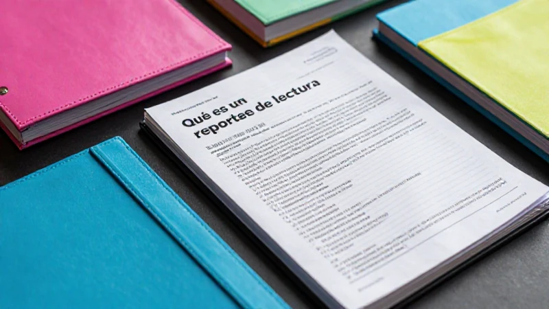 Tipos de reportes de lectura: guías para estudiantes