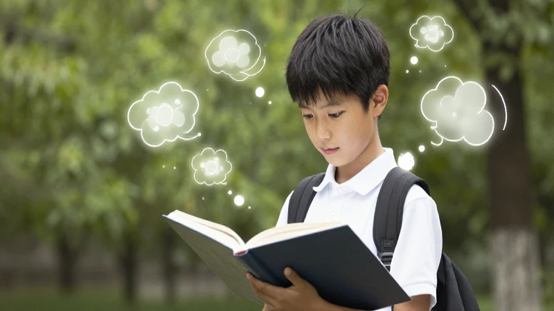 Reporte de lectura: Importancia de los reportes de lecturas 5 Estudiante curioso rodeado de ideas