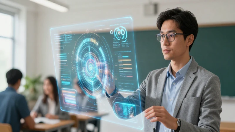 Revelando resultados impresionantes: Informe completo de nuestra encuesta 4 Educador con proyecciones holográficas dinámicas de alta calidad