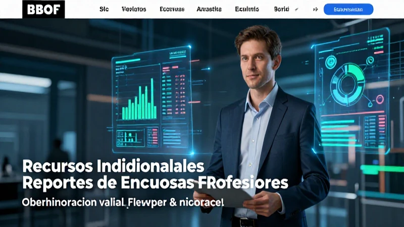 Visual profesional con datos informativos