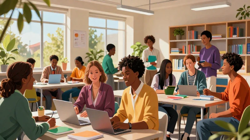 Representación: Definición y Concepto en la Política Actual 8 Ilustración digital vibrante de académicos dinámicos