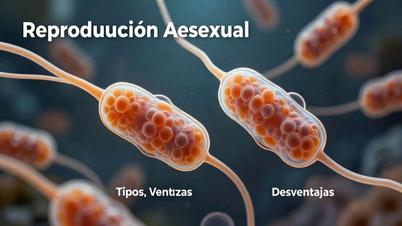 Reproducción asexual: tipos, ventajas y desventajas biológicas