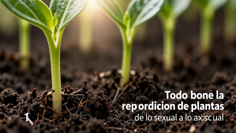 Todo sobre la reproducción de plantas: de lo sexual a lo asexual 3 Clonación vegetal: reproducción asexual en plantas